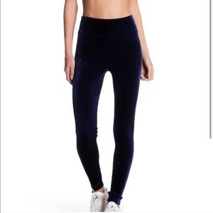 Sam Edelman | Navy Blue Velvet Leggings